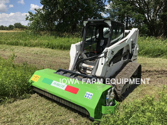 Brush Clearing Flail Mower for Skid Steer