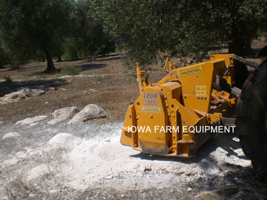 Valentini L Series Tractor PTO Rock Crushers